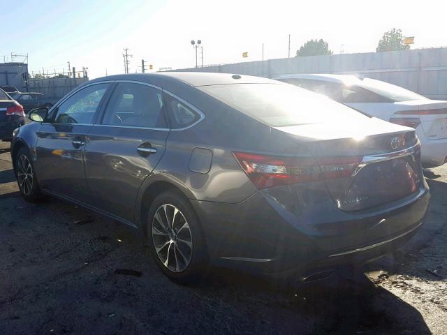 4T1BK1EB7GU206501 - 2016 TOYOTA AVALON XLE GRAY photo 3