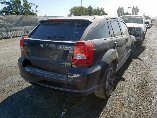 1B3CB4HA6AD562721 - 2010 DODGE CALIBER SX BLACK photo 4