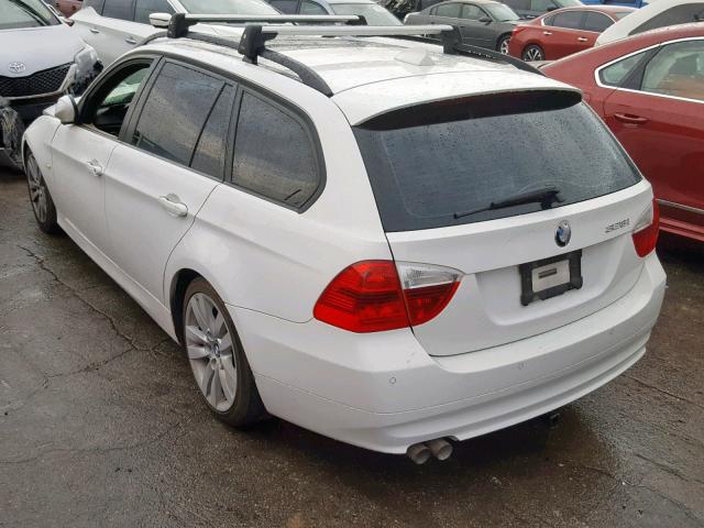 WBAVS13567FX15494 - 2007 BMW 328 IT WHITE photo 3