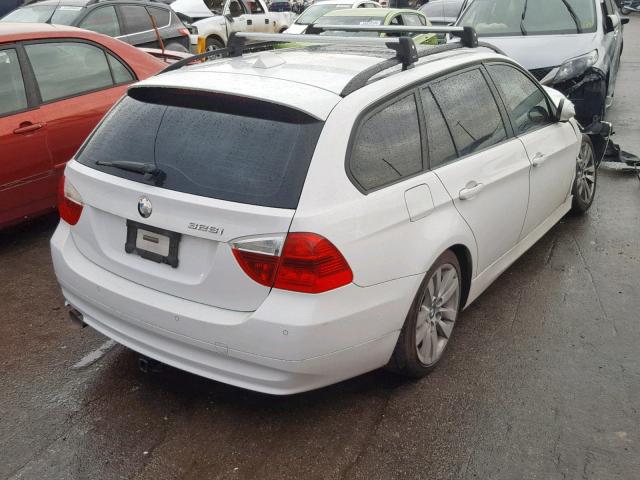 WBAVS13567FX15494 - 2007 BMW 328 IT WHITE photo 4
