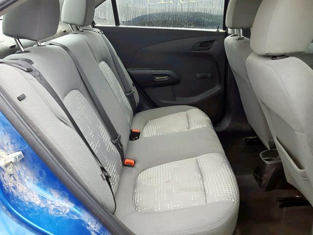 1G1JB5SH1H4168192 - 2017 CHEVROLET SONIC LS BLUE photo 6