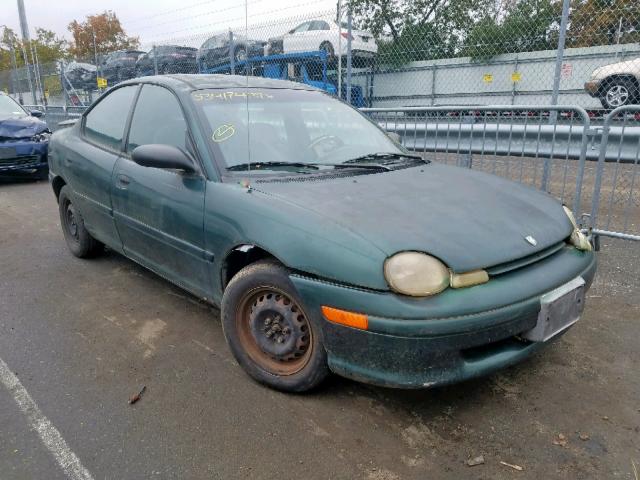 1B3ES47C0XD113006 - 1999 DODGE NEON HIGHL GREEN photo 1