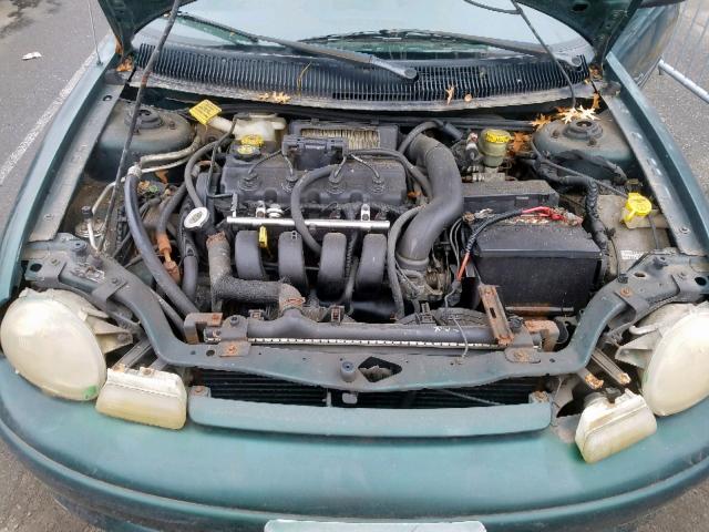 1B3ES47C0XD113006 - 1999 DODGE NEON HIGHL GREEN photo 7