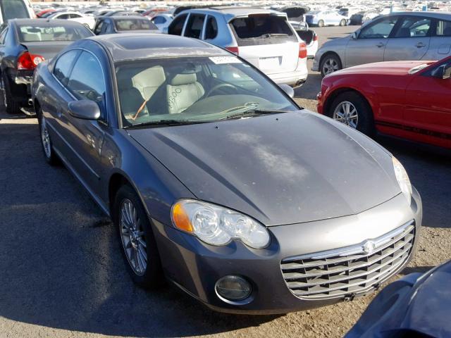 4C3AG52H23E186232 - 2003 CHRYSLER SEBRING LX GRAY photo 1