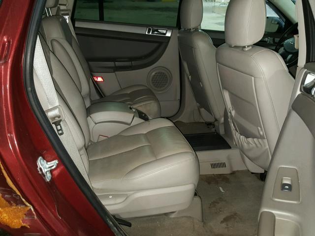 2A8GF68X47R334221 - 2007 CHRYSLER PACIFICA T BURGUNDY photo 6