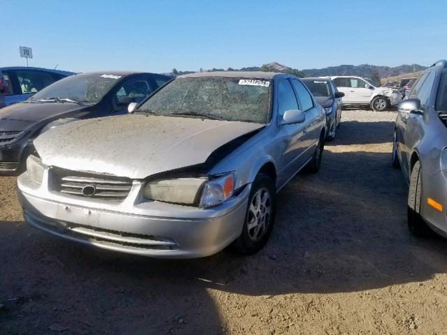 4T1BF28K81U130414 - 2001 TOYOTA CAMRY LE SILVER photo 2