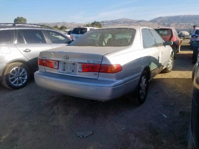 4T1BF28K81U130414 - 2001 TOYOTA CAMRY LE SILVER photo 4