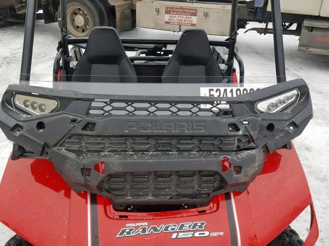 L6KHZA155JS002427 - 2018 POLARIS RANGER RED photo 11