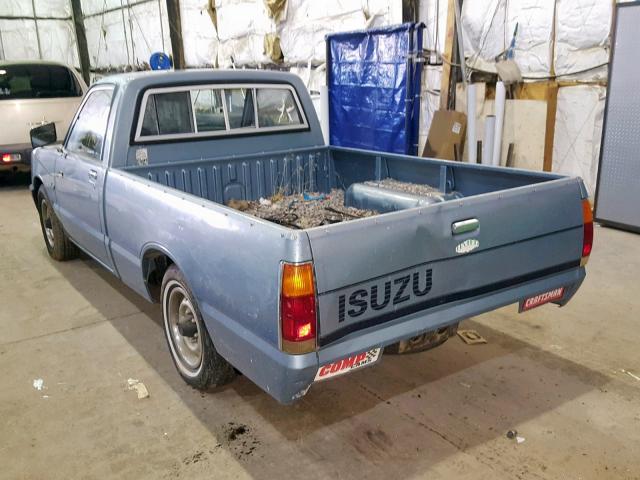 JAABL14A4H0736449 - 1987 ISUZU PUP BLUE photo 3