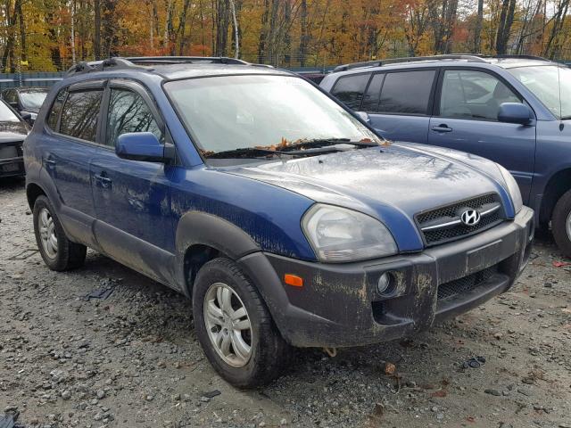 KM8JN12D47U578094 - 2007 HYUNDAI TUCSON SE BLUE photo 1