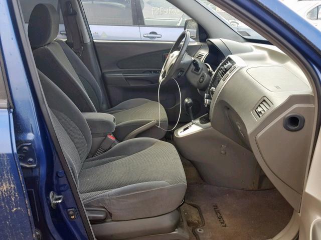 KM8JN12D47U578094 - 2007 HYUNDAI TUCSON SE BLUE photo 5