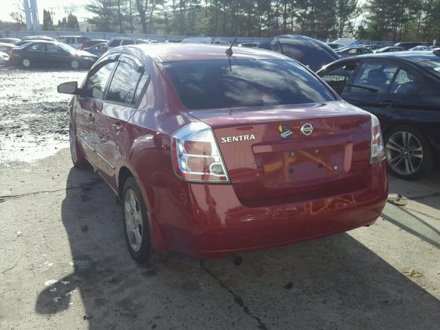 3N1AB61E49L692777 - 2009 NISSAN SENTRA 2.0 RED photo 3