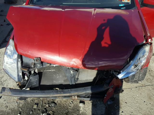 3N1AB61E49L692777 - 2009 NISSAN SENTRA 2.0 RED photo 7