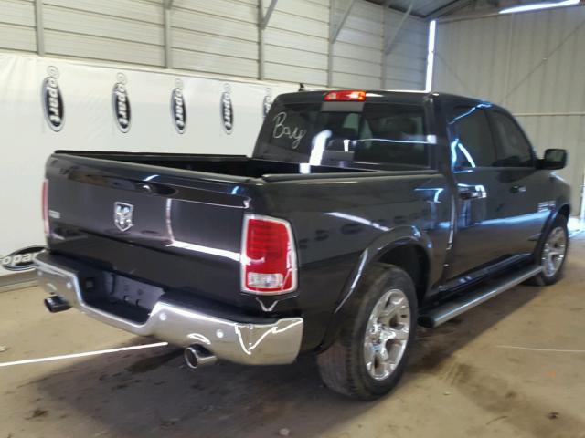 1C6RR6NT7FS634512 - 2015 RAM 1500 LARAM BLACK photo 4