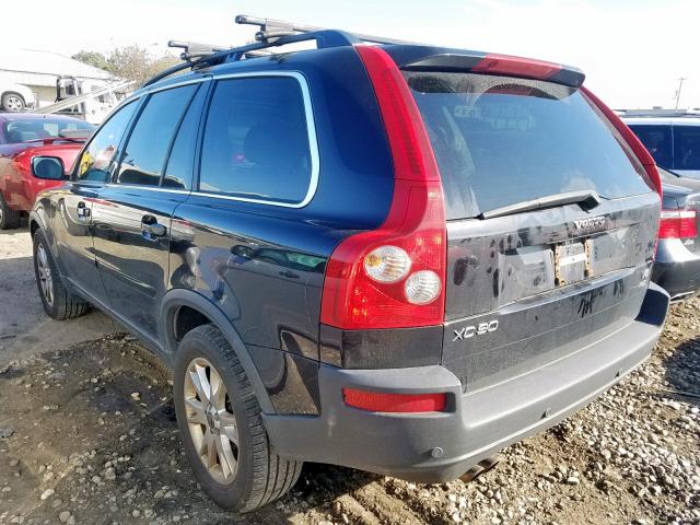 YV4CZ852961246816 - 2006 VOLVO XC90 V8 BLACK photo 3