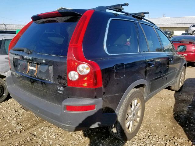 YV4CZ852961246816 - 2006 VOLVO XC90 V8 BLACK photo 4