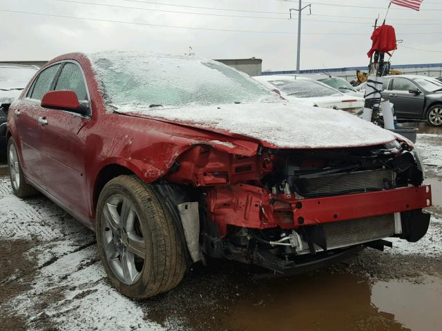 1G1ZC5E03CF224250 - 2012 CHEVROLET MALIBU 1LT RED photo 1