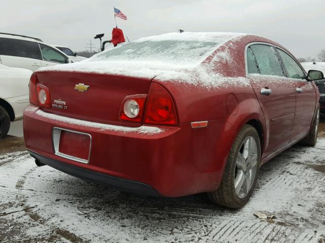 1G1ZC5E03CF224250 - 2012 CHEVROLET MALIBU 1LT RED photo 4