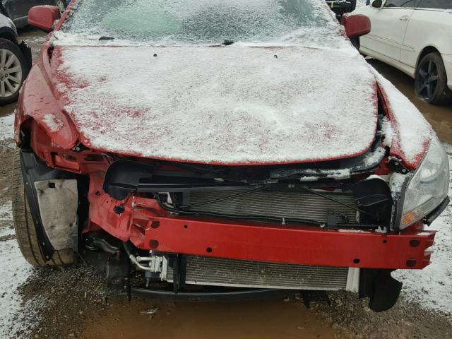 1G1ZC5E03CF224250 - 2012 CHEVROLET MALIBU 1LT RED photo 7