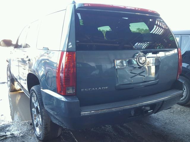 1GYEC63838R184076 - 2008 CADILLAC ESCALADE L BLUE photo 3