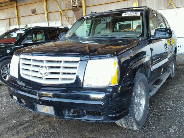 3GYEK63N03G218198 - 2003 CADILLAC ESCALADE E BLACK photo 2