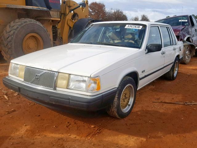 YV1GA6942J0053797 - 1988 VOLVO 760 GLE WHITE photo 2