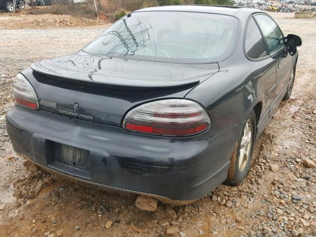1G2WP12K12F142145 - 2002 PONTIAC GRAND PRIX BLACK photo 4