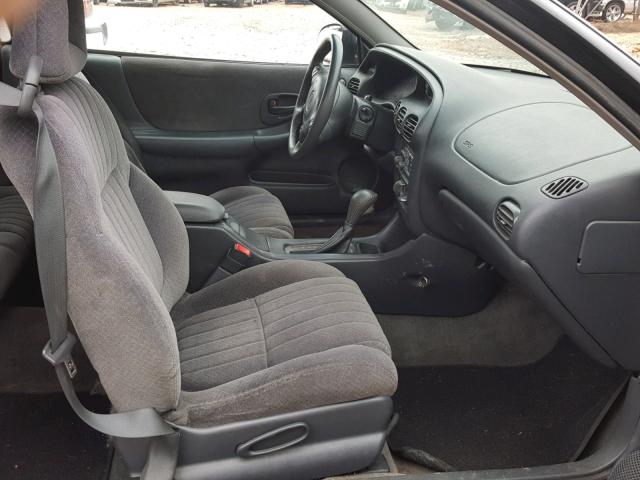1G2WP12K12F142145 - 2002 PONTIAC GRAND PRIX BLACK photo 5
