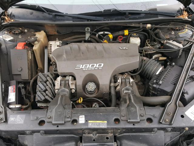 1G2WP12K12F142145 - 2002 PONTIAC GRAND PRIX BLACK photo 7