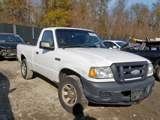 1FTYR10D78PA20203 - 2008 FORD RANGER WHITE photo 1