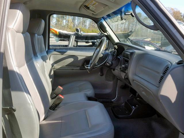 1FTYR10D78PA20203 - 2008 FORD RANGER WHITE photo 5