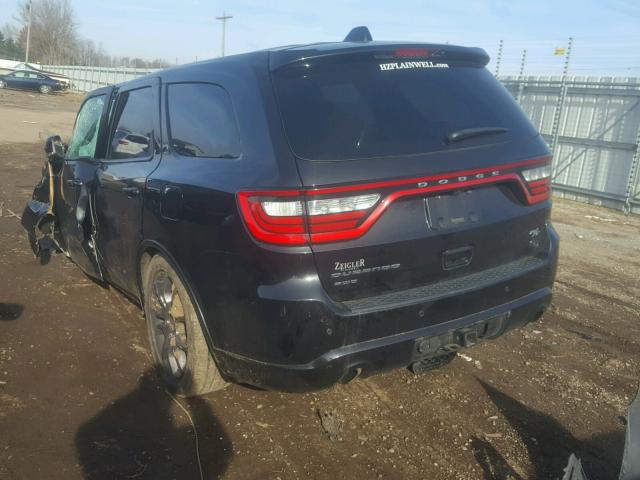 1C4SDJCT6GC409797 - 2016 DODGE DURANGO R/ BLACK photo 3