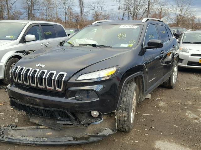 1C4PJMCB1GW372065 - 2016 JEEP CHEROKEE L BLACK photo 2