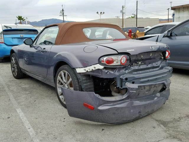 JM1NC25F960122466 - 2006 MAZDA MX-5 MIATA GRAY photo 3