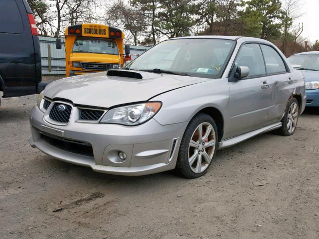 JF1GD79686H520062 - 2006 SUBARU IMPREZA WR SILVER photo 2