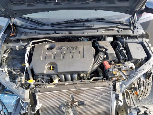 2T1BPRHE7EC115961 - 2014 TOYOTA COROLLA EC 蓝色 照片 7