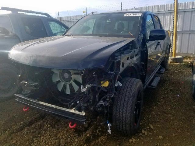 1GCPTCE10K1145223 - 2019 CHEVROLET COLORADO L BLACK photo 2