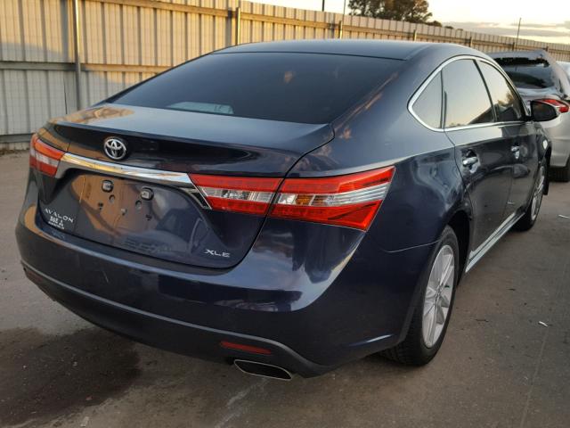 4T1BK1EB5EU097730 - 2014 TOYOTA AVALON BAS BLUE photo 4
