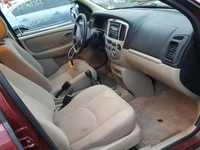 4F2YZ02B44KM10804 - 2004 MAZDA TRIBUTE DX 红色 照片 5