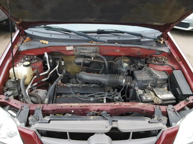 4F2YZ02B44KM10804 - 2004 MAZDA TRIBUTE DX 红色 照片 7