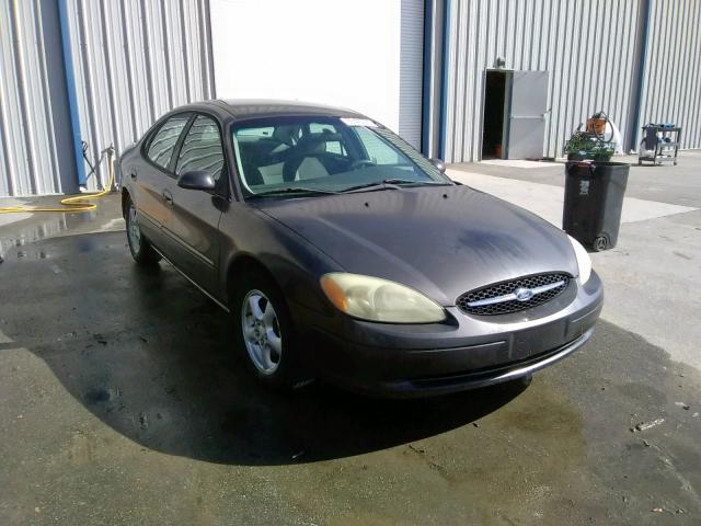 1FAFP55U02A263848 - 2002 FORD TAURUS SES GRAY photo 1