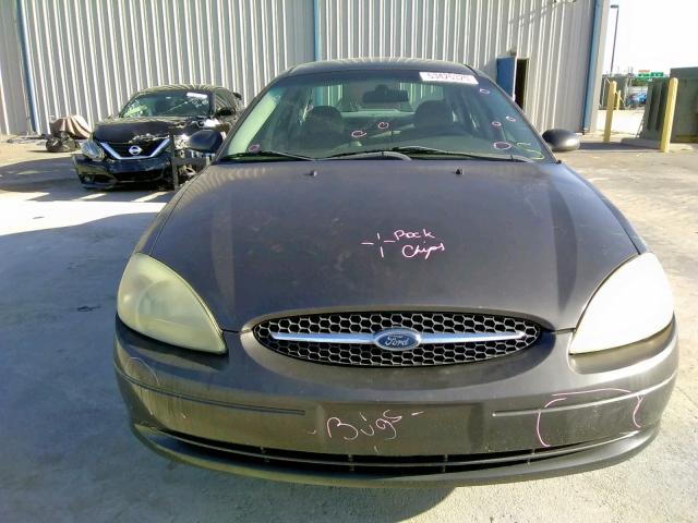 1FAFP55U02A263848 - 2002 FORD TAURUS SES GRAY photo 10