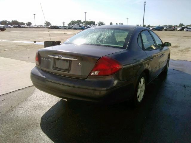 1FAFP55U02A263848 - 2002 FORD TAURUS SES GRAY photo 4