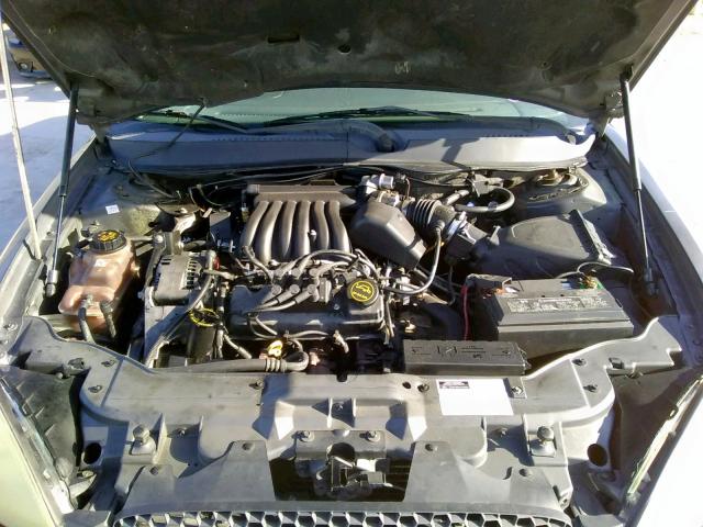 1FAFP55U02A263848 - 2002 FORD TAURUS SES GRAY photo 7