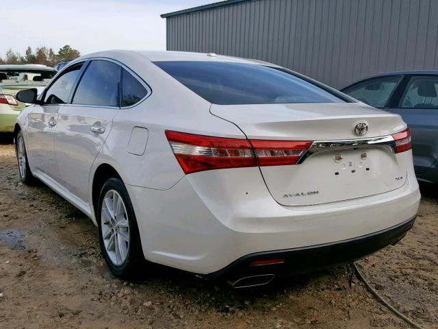 4T1BK1EBXFU179972 - 2015 TOYOTA AVALON XLE WHITE photo 3