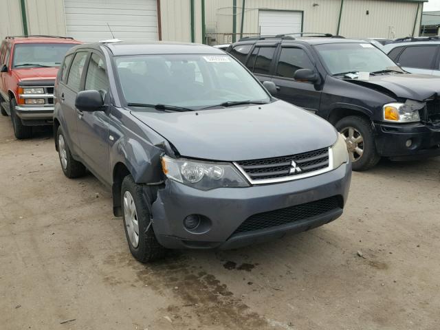 JA4MS31X27Z012921 - 2007 MITSUBISHI OUTLANDER GRAY photo 1