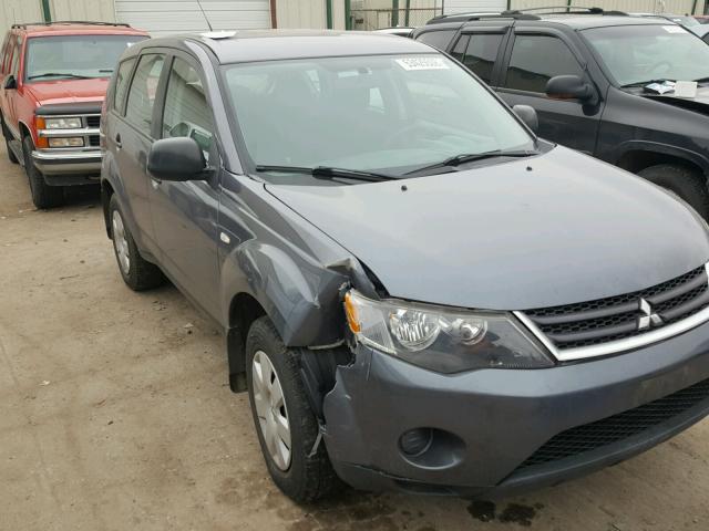 JA4MS31X27Z012921 - 2007 MITSUBISHI OUTLANDER GRAY photo 9