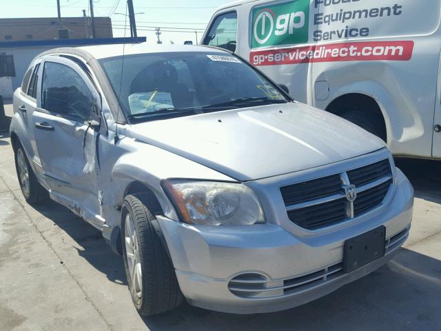 1B3HB48B57D551992 - 2007 DODGE CALIBER SX SILVER photo 1