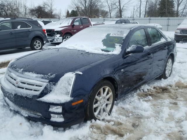 1G6DC67A770157175 - 2007 CADILLAC STS BLUE photo 2