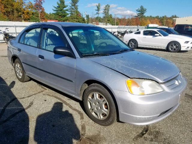 2HGES15132H607470 - 2002 HONDA CIVIC DX GRAY photo 1